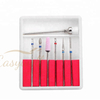 Nail Drill Bit Set Diamond Burr Milling Cutter for Electric Drill Accessories Manicure