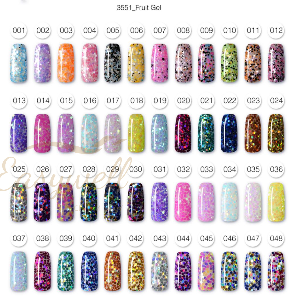 Competitive high quality Fruit uv gel polish 15ml for Nails 3551
