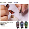 Easywell 15ml 8020-MCE Professional manufactur uv led soak off 3d magic magnet cat eye nail gel polish