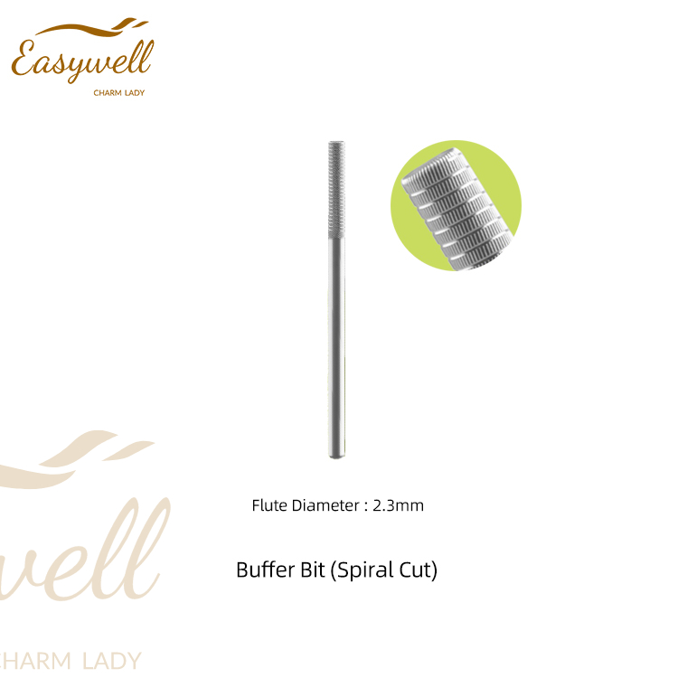 Buffer Bit (Spiral Cut) nail drill bit carbide drill bits for nails