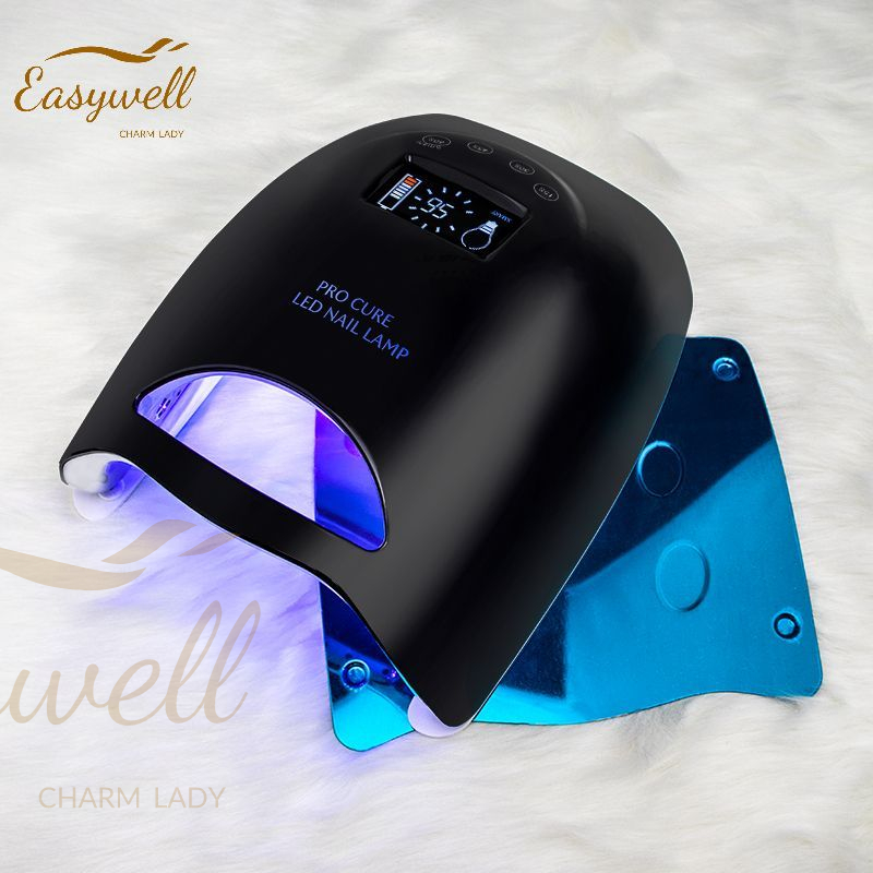 48W Cordless Pro Cure UV LED Gel Nail Lamp Gradient Color