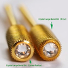 Crystal Small Barrel Bit(R Cut) 5.35mm Nail Drill Bit Remove Acrylic Gel Manicure Buff Shine Multiple Function OEM factory 