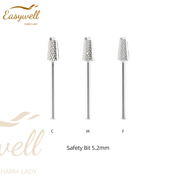 Safety Bit 5.2mm nail drill bit carbide drill bits for nails