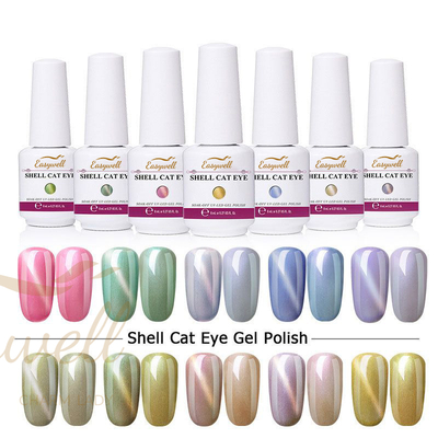 8ml / 0.27floz Shell Cat Eye Gel Polish Factory wholesale 12 colors